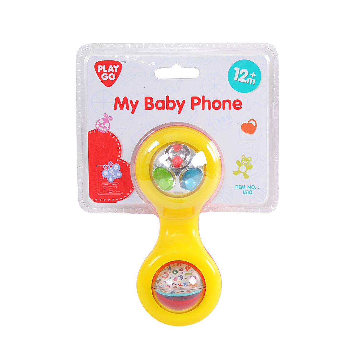 Развивающая игрушка - Телефон-погремушка  